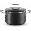 Le Creuset Kastról TOUGHENED 20 cm, 3,8 l, čierna, hliník