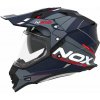 NOX N312 Drone 2024, tmavomodrá matná, červená, veľkosť M