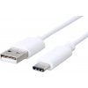 C-Tech CB-USB3C-20W USB 3.0 AM na Type-C, (AM/CM), 2m, bílý