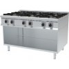 TECHNICA Plynový sporák, 6 horákov, voľne stojaci, rad 900, 27,7 kW, 1400x900x900 mm | TECHNICA, 269027