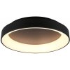 Trio 671290132 LED prisadené stropné svietidlo Girona 1x48W | SMD | 5600lm | 2700-6000K - stmievateľné, nastavenie teploty osvetlenie, pamäťová funkcia, nočný režim, diaľkové ovládanie matná čierna