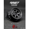Disky DS Racing Drift Element 6 Spoke, trojité čierne, 2 ks