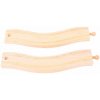 Bigjigs Rail Oblúkové koľaje 22 cm 2 ks