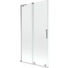 Mexen Velar L, 2-krídlová posuvná vaňová zástena 100 x 150 cm, 8mm číre sklo, chrómový profil, 896-100-003-01-01