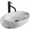 Rea Roxy C umývadlo, 49 x 31 cm, šedá, REA-U6651