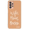 Picasee silikonový průhledný obal pro Samsung Galaxy A23 A236B 5G - Boss Mama