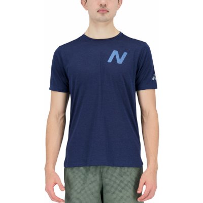 New Balance tričko Graphic Impact Run Short Sleeve