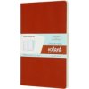 VOLANT JOURNALS LARGE RULED CORAL ORANGE (MOLESKINE)(List)