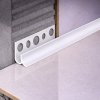 CELOX lišta ukončovacia kútová 8 mm (2,5 m) PVC biely