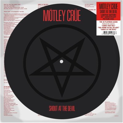 Mötley Crue: Shout At The Devil (Limited Picture Disc Vinyl): Vinyl (LP)