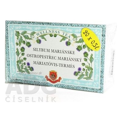 HERBEX SILYBUM MARIANSKE bylinný čaj 20x3 g (60 g)