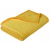 Bellatex detská deka KORALL micro sýto žltá