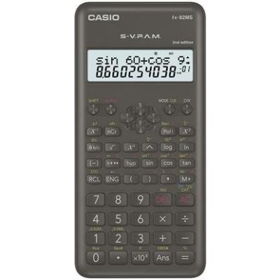 CASIO FX-82MS 2E - vedecká kalkulačka, 240 funkcií