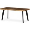 Autronic CT-F4412 OLW Stôl konferenčný, 120x60x55 cm, MDF doska, dekor staré drevo, kov, čierny lak
