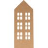 MDF výrez domček 25x10cm - Home 4 Christmas