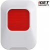 iGET SECURITY EP24 - vnitřní siréna napájená baterií + USB portem, pro alarm M5 75020624