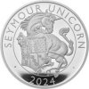 The Royal Mint strieborná minca minca Tudor Beasts Seymour Unicorn 2023 Proof 1 Oz