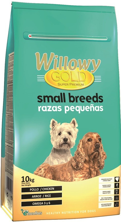 Willow GOLD Dog Small Breed Adult 30/14 10 kg
