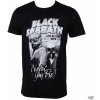 Tričko metal ROCK OFF Black Sabbath Never Say Die Čierna