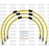 Venhill ŠTANDART -predok -sada Venhill POWERHOSEPLUS SUZ-7013F-YE (3 hadice v sade) žlté hadice, chrómové koncovky