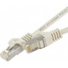 SFTP Patch Kábel Neku 2x RJ45 CAT7 PiMF, PE, PoE, 15m, sivý