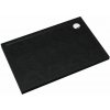 Schedline Sharper Black Stone obdĺžniková sprchová vanička 100x90 cm čierna 3S.S1P-90100/C/ST