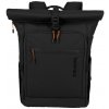 Travelite Briize Backpack M Roll-Up Black 24/30 L TRAVELITE-91021-01