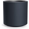 Kvetináč plast čierny, sivý Prosperplast 38 cm x 39 cm x 38 cm