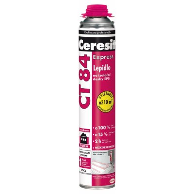 CERESIT CT84 Express lepidlo na polystyrén 850 g od 10,25 € - Heureka.sk