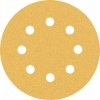 Bosch Brúsny papier EXPERT C470 s 8 otvormi pre excentrické brúsky, 115 mm, zrnitosť 80, 5 ks 2608900796