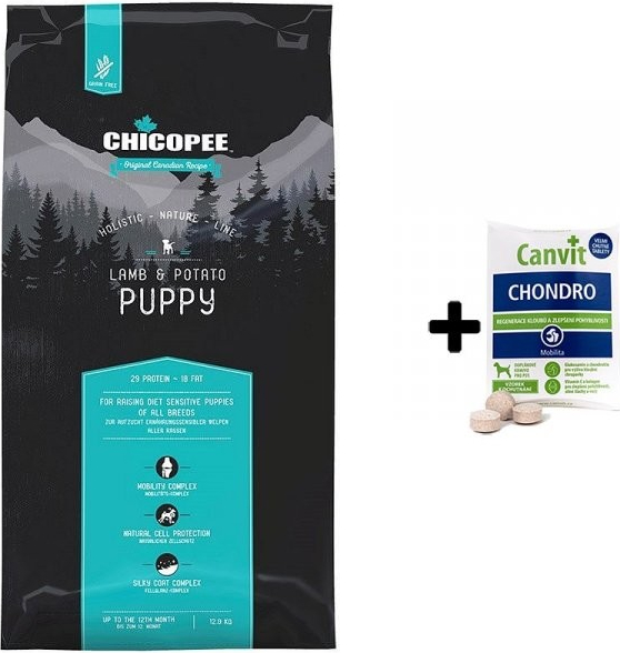 Chicopee Holistic Puppy Lamb & Potato 12 kg