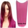 Girlshow Flip in vlasy - 60 cm dlhý pás vlasov - odtieň Indian Red