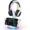 iPega P5P23 Nabíjecí RGB Stojan pro Playstation Portal Remote Player s Držákem na Sluchátka White