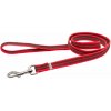 Vodítko s uškom pogumované, 19mm/2m, nerezová karabína, červené, HS
