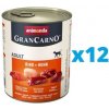 ANIMONDA GranCarno hovädzie/kuracie 12 x 400 g