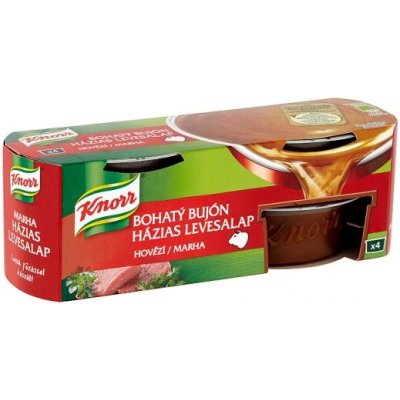 Knorr Bohatý Bujón Hovädzí tekutý bujón 4 x 28 g