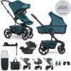 EASYWALKER SET Kočík 4v1 Harvey⁵ Premium Jade Green XXL RWS + CYBEX Aton B2 i-Size