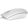 Dell MS116/Kancelárska/Optická/1 000 DPI/Drôtová USB/Biela 570-AAIP