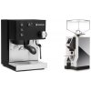 Rancilio Silvia BC, čierna + Eureka Mignon Specialita, CR chrome