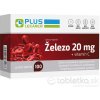 PLUS LEKÁREŇ Železo 20 mg + vitamín C 100 tabliet