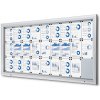 Jansen Display Exteriérová vitrína 27 x A4 2125 x 1067 mm