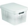 CURVER Úložný box s vekom Infinity 17l biela
