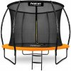 Neo-Sport Záhradná trampolína pre deti, 252 cm, oranžová