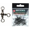 Spro Obratlík Troijcestný Crossline Swivel veľ.12