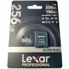 Lexar microSDXC Professional Silver Plus 256 GB LMSSIPL256G-BNANG