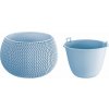 Prosperplast Kvetinac Splofy Bowl 290x195 mm ice gray