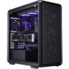 CoolerMaster Cooler Master case MasterFrame 600 Black, Průhledná bočnice, ATX, 3x 140mm Fan, 1x 120mm Fan, Černá MF600-KGNN-S00