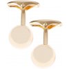 House of Amanda Christensen CufflinksGlobe gold