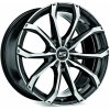 Alu disk MSW URBAN CROSS MSW 40 7.5x19, 5x120, 72.6, ET45 GLOSS BLACK FULL POLISHED