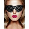 Ouch! Luxury Eye Mask Black